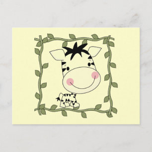 De de Gestreepte T-shirts en Giften van het baby Briefkaart