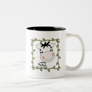 De de Gestreepte T-shirts en Giften van het baby Tweekleurige Koffiemok