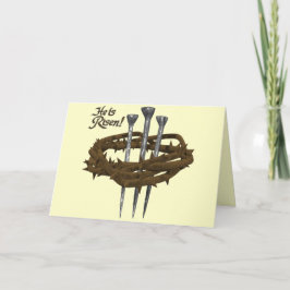 De de godsdienstige T-shirts en Giften van Pasen Feestdagen Kaart