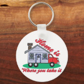 De de grappige Shirten en Giften van het Park van Sleutelhanger (Voorkant)