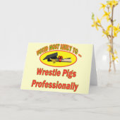 De de grappige T-shirts en Giften van Afstuderen Kaart (Gele Bloem)