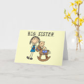 De de grote T-shirts en Giften van de Broer van Kaart (Gele Bloem)