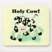 De de heilige T-shirts en Giften van de Koe Muismat (Voorkant)