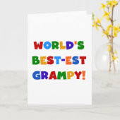 De de heldere T-shirts en Giften van Grampy van Kaart (Gele Bloem)