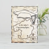 De de kaartreis van de Partij van de graad aan Suc Kaart (Staand voorkant)