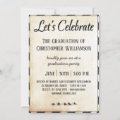 De de kaartreis van de Partij van de graad aan Suc Kaart (Achterkant)