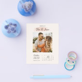 De de kalenderfoto van de BEGROTING sparen de Uitn Flyer (Enkel)