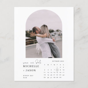 De de kalenderfoto van de BEGROTING sparen de Uitn Flyer