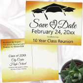 De de klassenReünie van de Waterverf van de douane Briefkaart