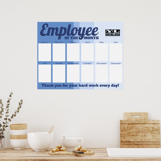 De de kleurenfotowerknemer van de douane van de ma poster (Keuken)