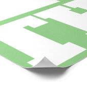 De de kleurenfotowerknemer van de douane van de ma poster (Hoek)