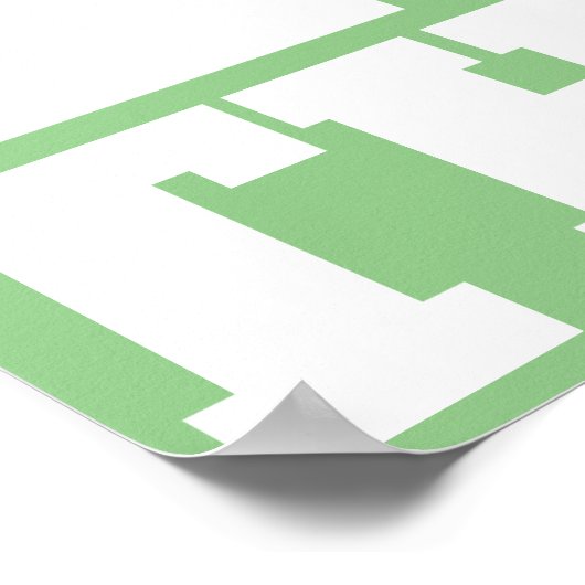 De de kleurenfotowerknemer van de douane van de ma poster (Hoek)