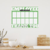 De de kleurenfotowerknemer van de douane van de ma poster (Keuken)