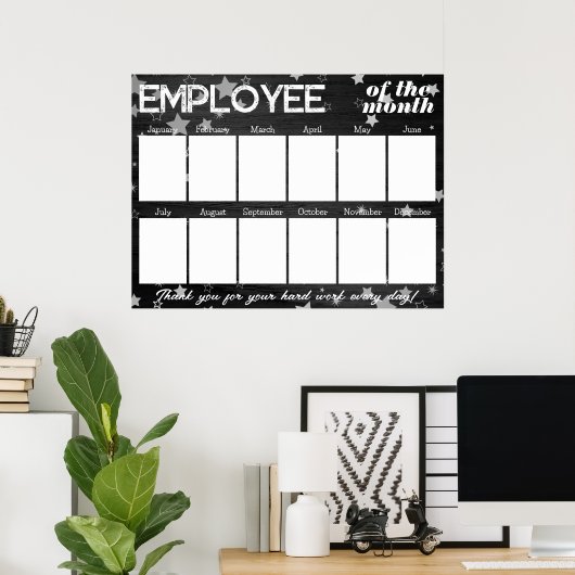 De de kleurenfotowerknemer van de douane van de ma poster (Thuiskantoor)