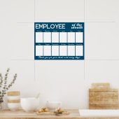 De de kleurenfotowerknemer van de douane van de ma poster (Keuken)