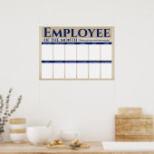 De de kleurenfotowerknemer van de douane van de ma poster (Keuken)