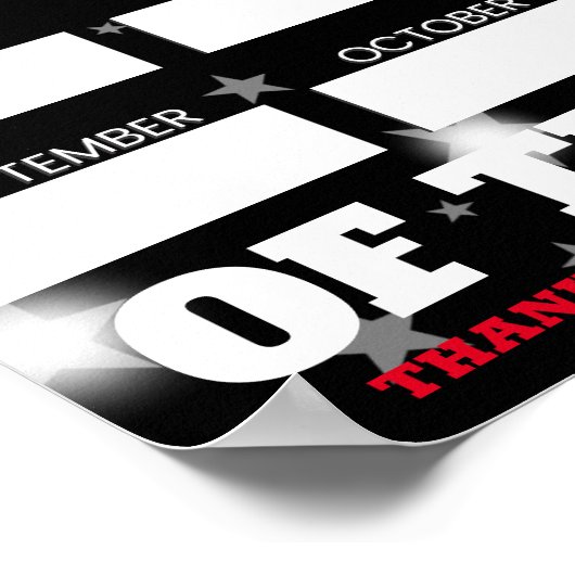 De de kleurenschrijver van de douane naammedewerke poster (Hoek)