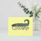 De de KrokodilleT-shirts en Giften van Chomp Briefkaart (Staand voorkant)