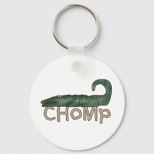 De de KrokodilleT-shirts en Giften van Chomp Sleutelhanger