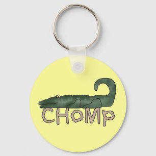 De de KrokodilleT-shirts en Giften van Chomp Sleutelhanger