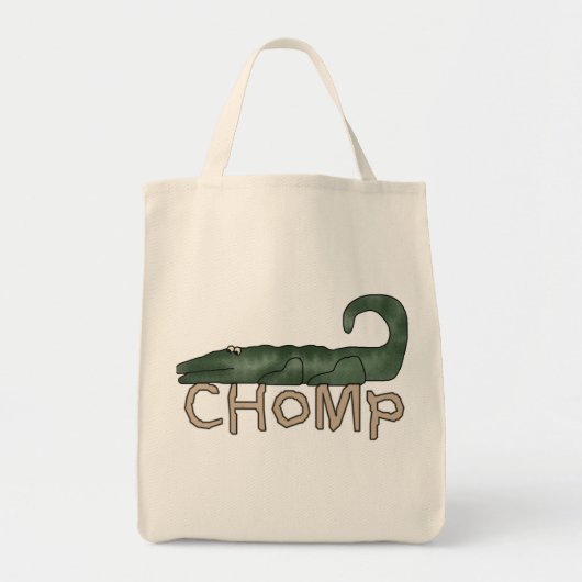 De de KrokodilleT-shirts en Giften van Chomp Tote Bag (Voorkant)