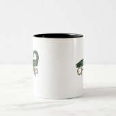 De de KrokodilleT-shirts en Giften van Chomp Tweekleurige Koffiemok (Center)