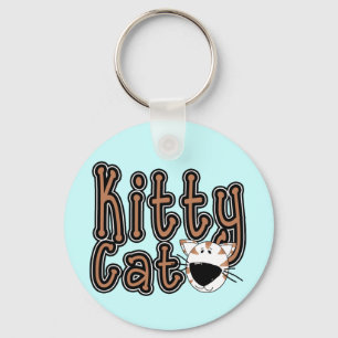 De de leuke T-shirts en Giften van de Kat van het Sleutelhanger