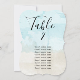 De de lijstaantalkaart van de Waterverf van het st Kaart