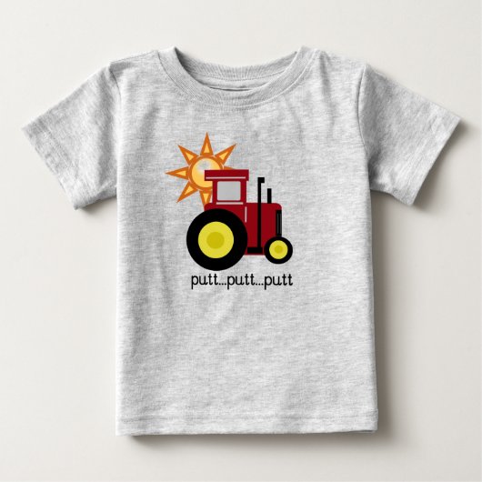De de rode T-shirts en Giften van de Tractor van (Voorkant)