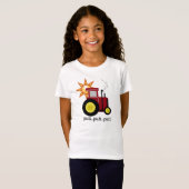 De de rode T-shirts en Giften van de Tractor van (Voorkant volledig)