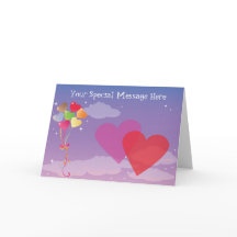 De de romantische Harten & Ballons van de Avond