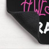 De de Roze T-shirts en Giften van de totaal Muismat (Hoek)