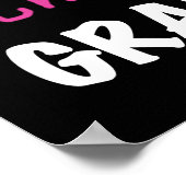 De de Roze T-shirts en Giften van de totaal Poster (Hoek)