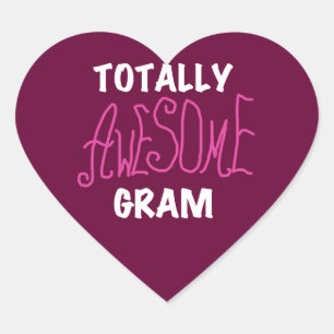 De de Roze T-shirts en Giften van het totaal Hart Sticker