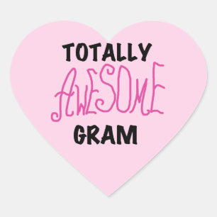 De de Roze T-shirts en Giften van het totaal Hart Sticker