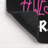 De de Roze T-shirts en Giften van het totaal Muismat (Hoek)