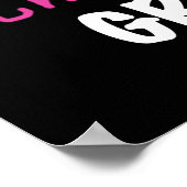 De de Roze T-shirts en Giften van het totaal Poster (Hoek)