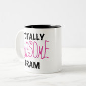 De de Roze T-shirts en Giften van het totaal Tweekleurige Koffiemok (Voorkant links)