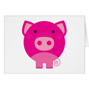 De de roze T-shirts en Giften van het Varken