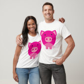 De de roze T-shirts en Giften van het Varken (Unisex)