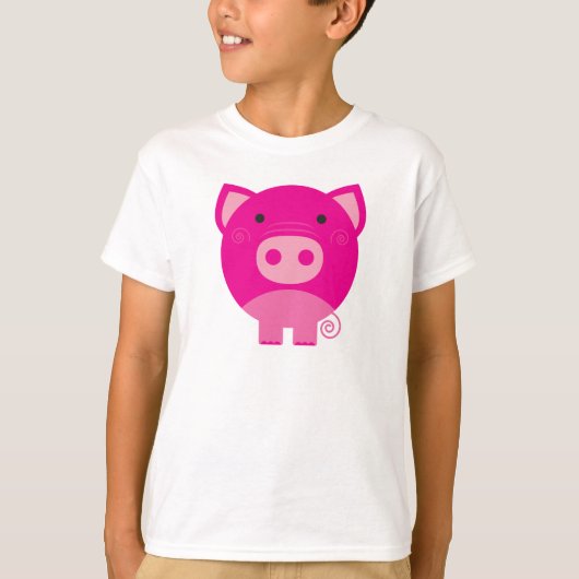 De de roze T-shirts en Giften van het Varken (Voorkant)