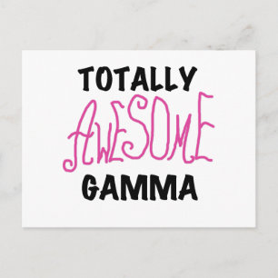 De de Roze T-shirts en Giften van totaal Geweldige Briefkaart