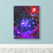 De de stercluster van Arches diep binnen de hub Canvas Afdruk (Insitu (Houten vloer))