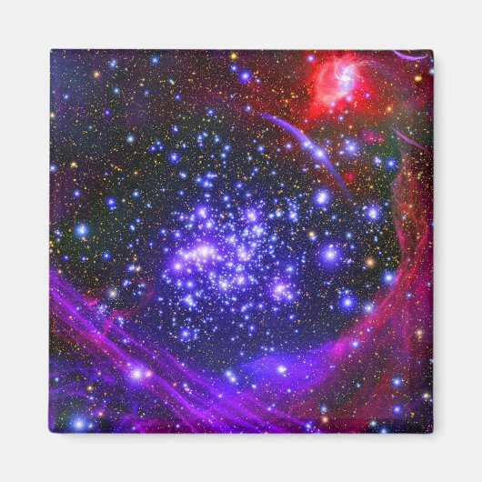 De de stercluster van Arches diep binnen de hub Magneet (Voorkant)