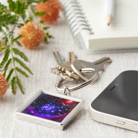 De de stercluster van Arches diep binnen de hub Sleutelhanger (Zijkant)