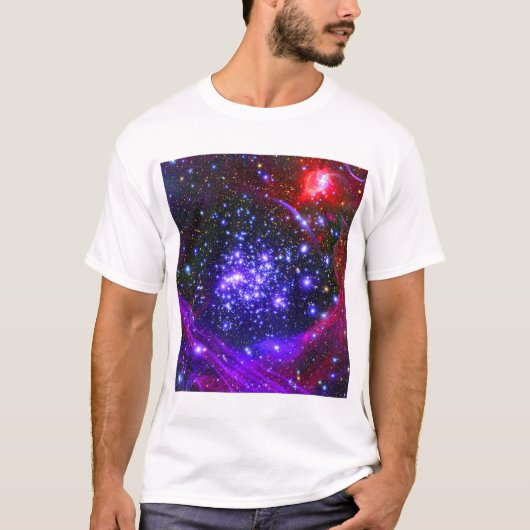 De de stercluster van Arches diep binnen de hub T-shirt (Voorkant)
