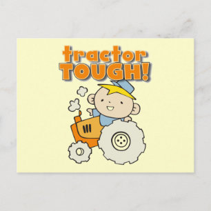 De de Taaie T-shirts en Giften van de tractor Briefkaart