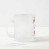 De de Taaie T-shirts en Giften van de tractor Matglas Koffiemok (Links)