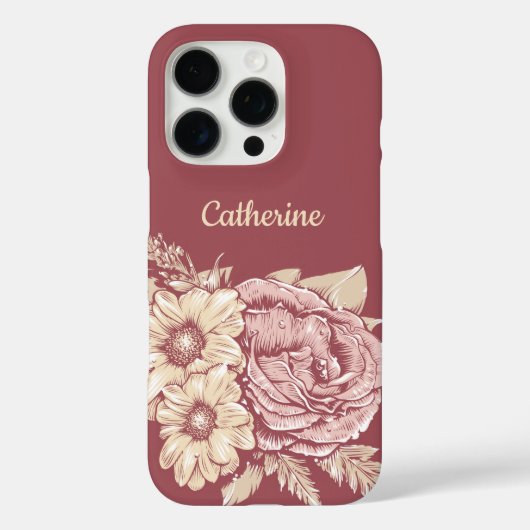 De de telefoongevallen van de de douanenaam van de Case-Mate iPhone case (Achterkant)