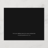 De de weduwfoto van de begroting sparen de Datum (Achterkant)